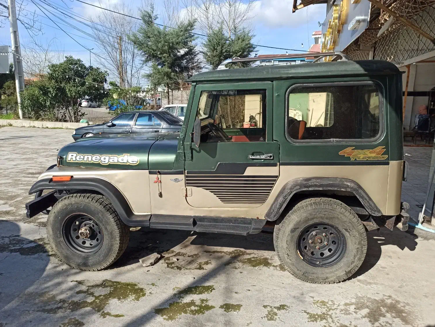 جیپ صحرا میتسوپیسی|خودرو کلاسیک|لاهیجان, حاجی آباد|دیوار