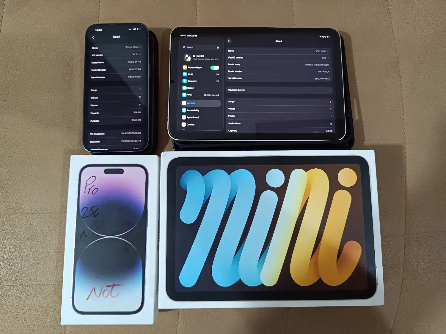 Apple 14 pro|موبایل|همدان, |دیوار