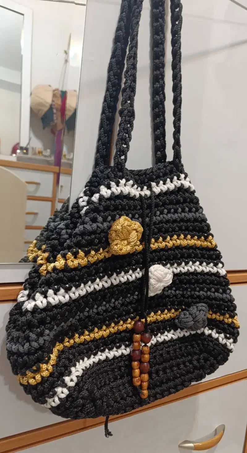 کیف‌مکرومه نو|کیف، کفش، کمربند|اندیشه, شهرک المهدی|دیوار