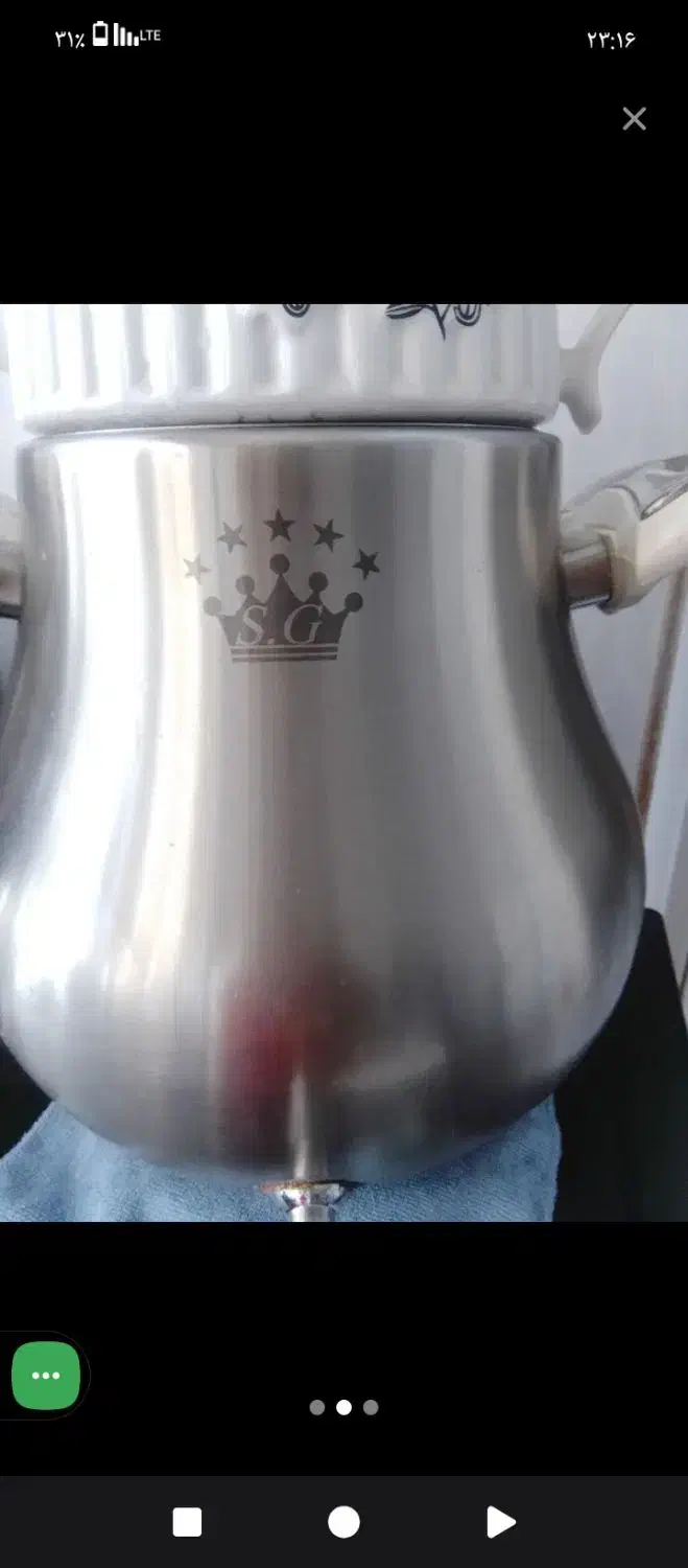 کتری چدنی و قوری|قوری، کتری، قهوه‌ساز دستی|کرمانشاه, |دیوار