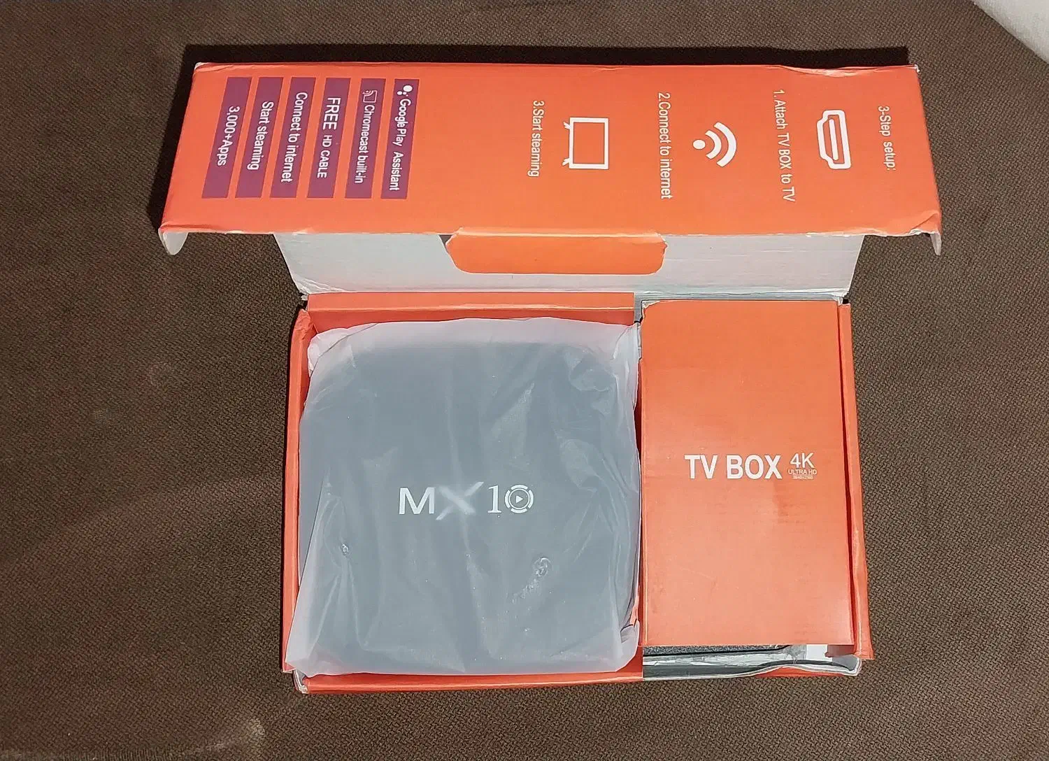 اندروید باکس mx10  مناسب بازی اندرویدی و|کنسول، بازی ویدئویی و آنلاین|اهواز, کمپلو شمالی|دیوار