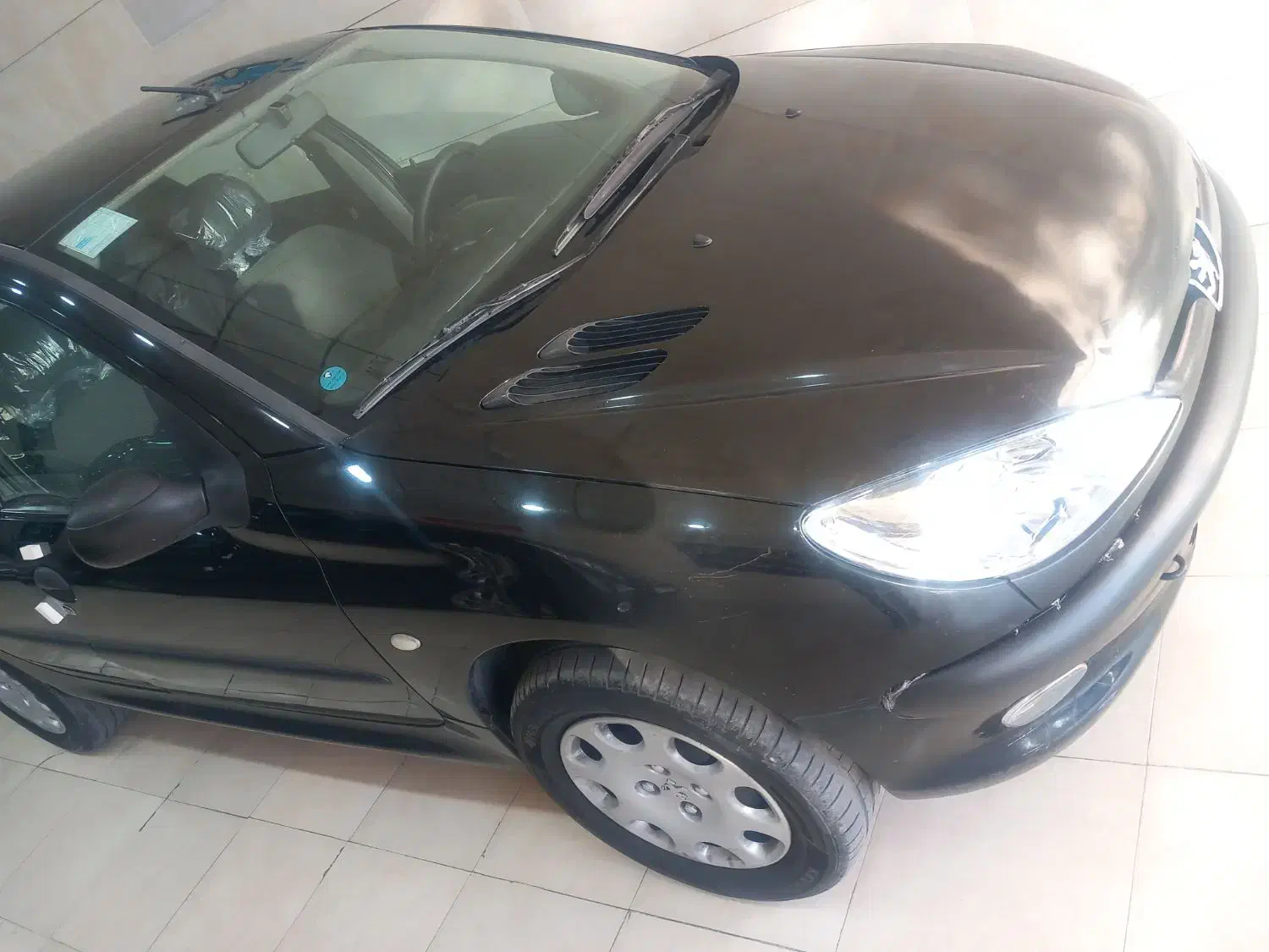 ۲۰۶ تیپ دو مدل ۹۶ یه کاپوت تعویض خونگی بشرط|خودرو سواری و وانت|قم, انصارالحسین|دیوار