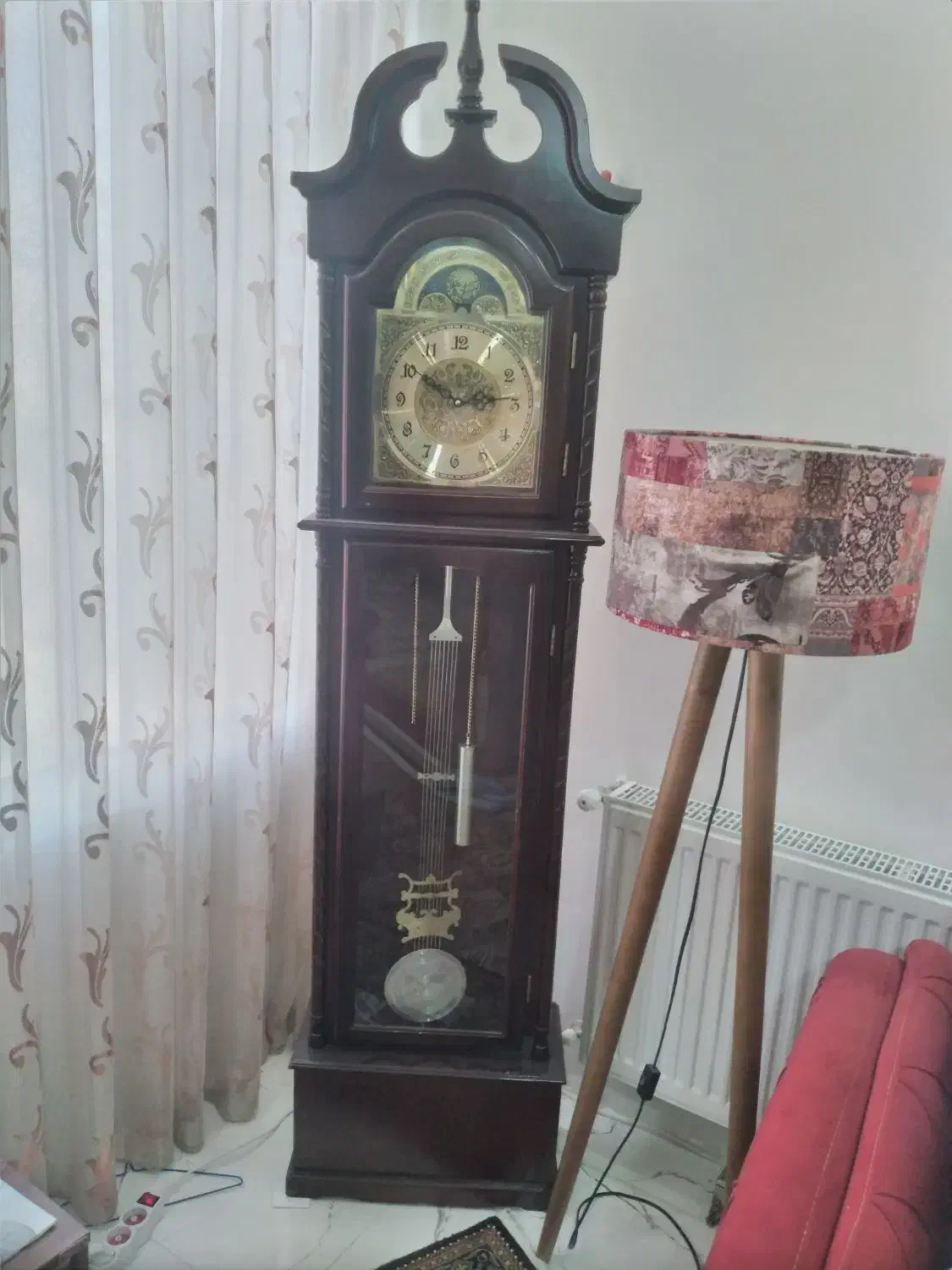 ساعت ایستاده چوبی|ساعت دیواری و تزئینی|اصفهان, شهرک ولیعصر|دیوار