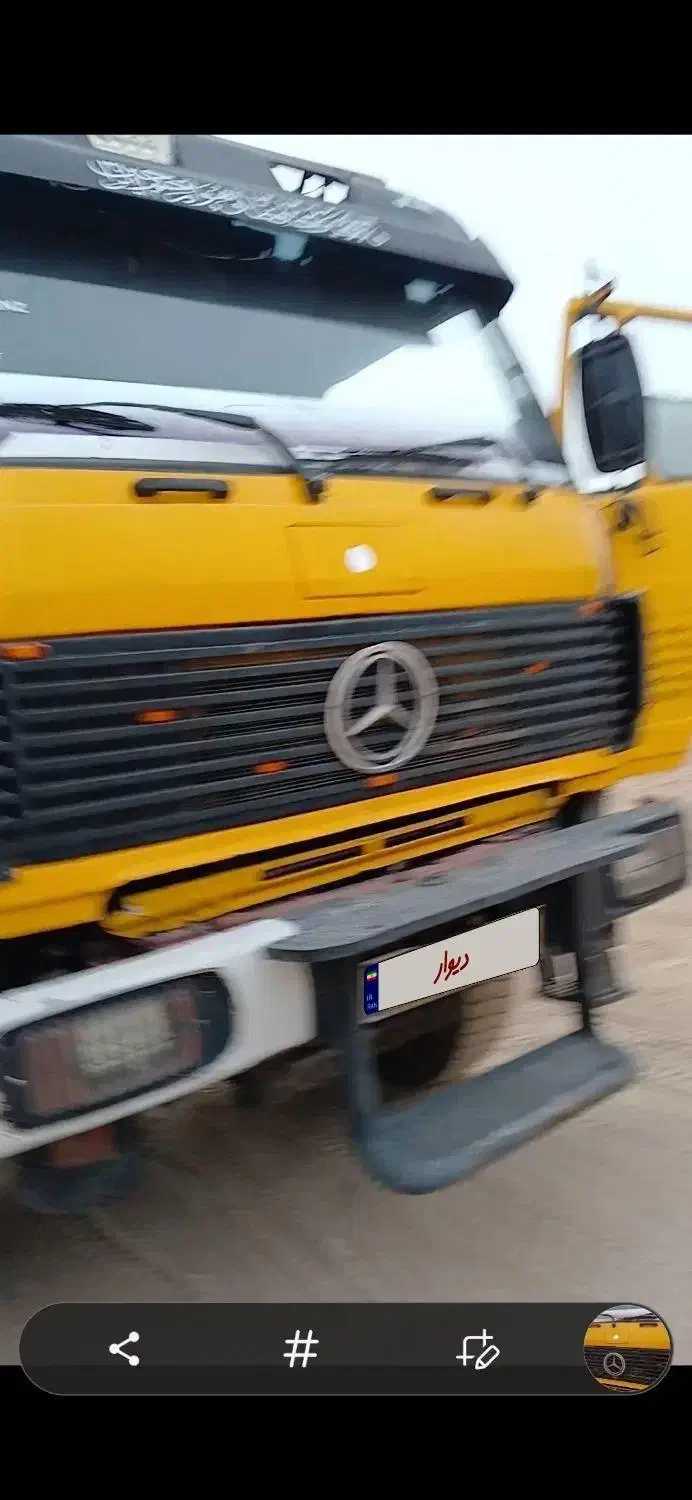 بنز ۱۰ چرخ ۸ سیلندر کمپرسی|خودرو سنگین|قم, شهرک امام حسن|دیوار