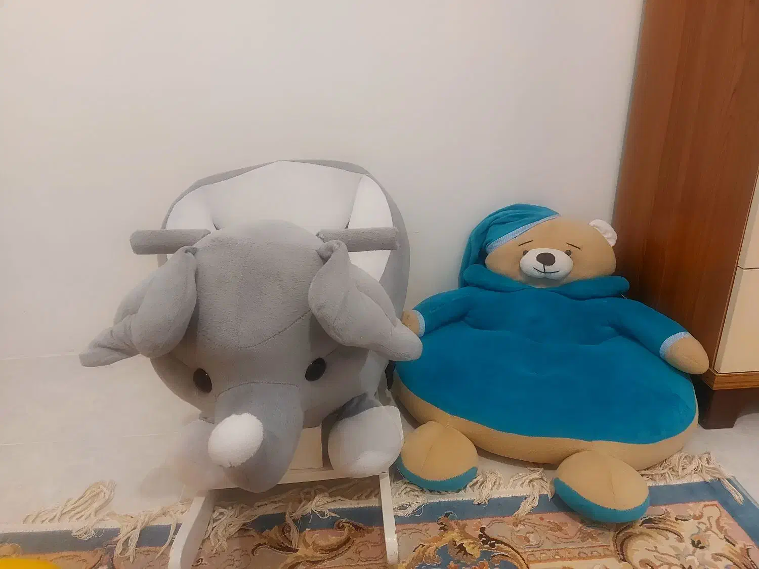 راکر پایه چوبی و مبل کودک|اسباب و اثاث بچه|بیجار, |دیوار