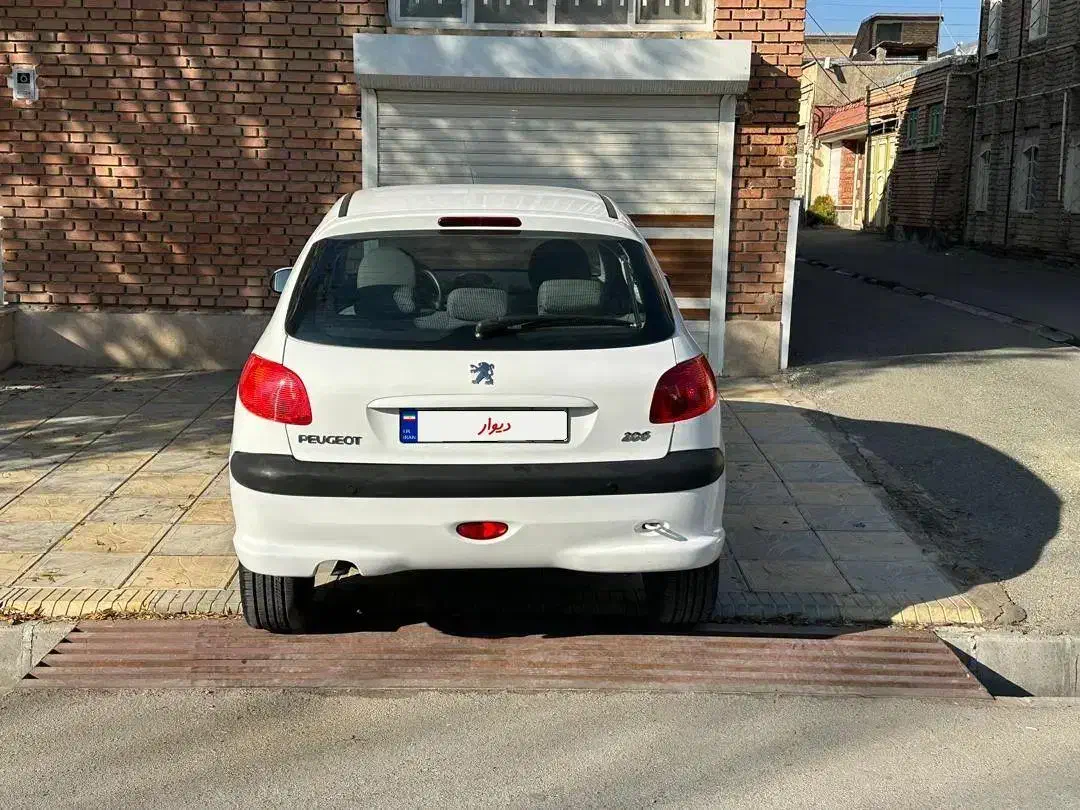 پژو ۲۰۶ مدل ۹۶ تیپ ۵|خودرو سواری و وانت|سلماس, |دیوار