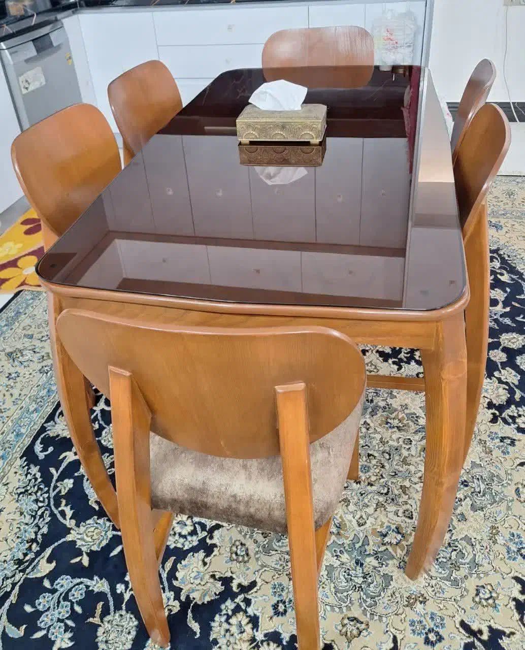 میز نهارخوری|میز و صندلی غذاخوری|مشهد, فاطمیه|دیوار