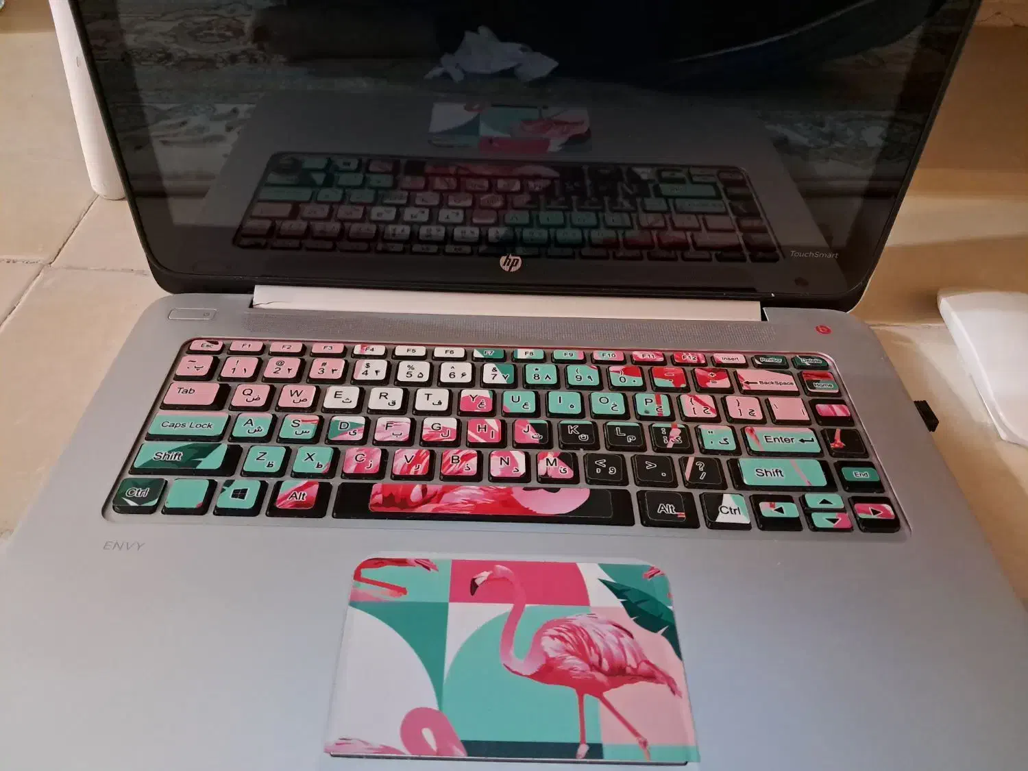 لپ تاپ hp لمسی فروش فوق العاده|رایانه همراه|بیرجند, |دیوار