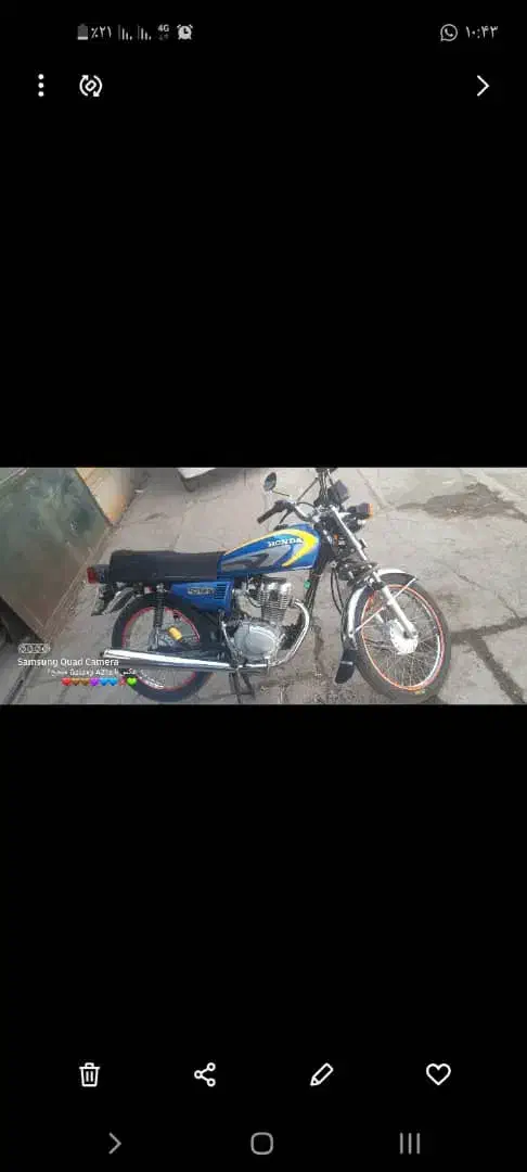 موتور درحد خشک|موتورسیکلت|شیراز, شهرک ترکان|دیوار