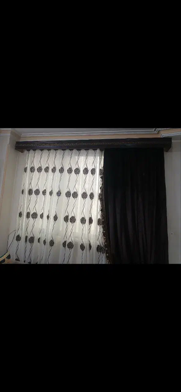 پرده به همراه والان و کتیبه|پرده، رانر، رومیزی|رشت, ساغری سازان|دیوار