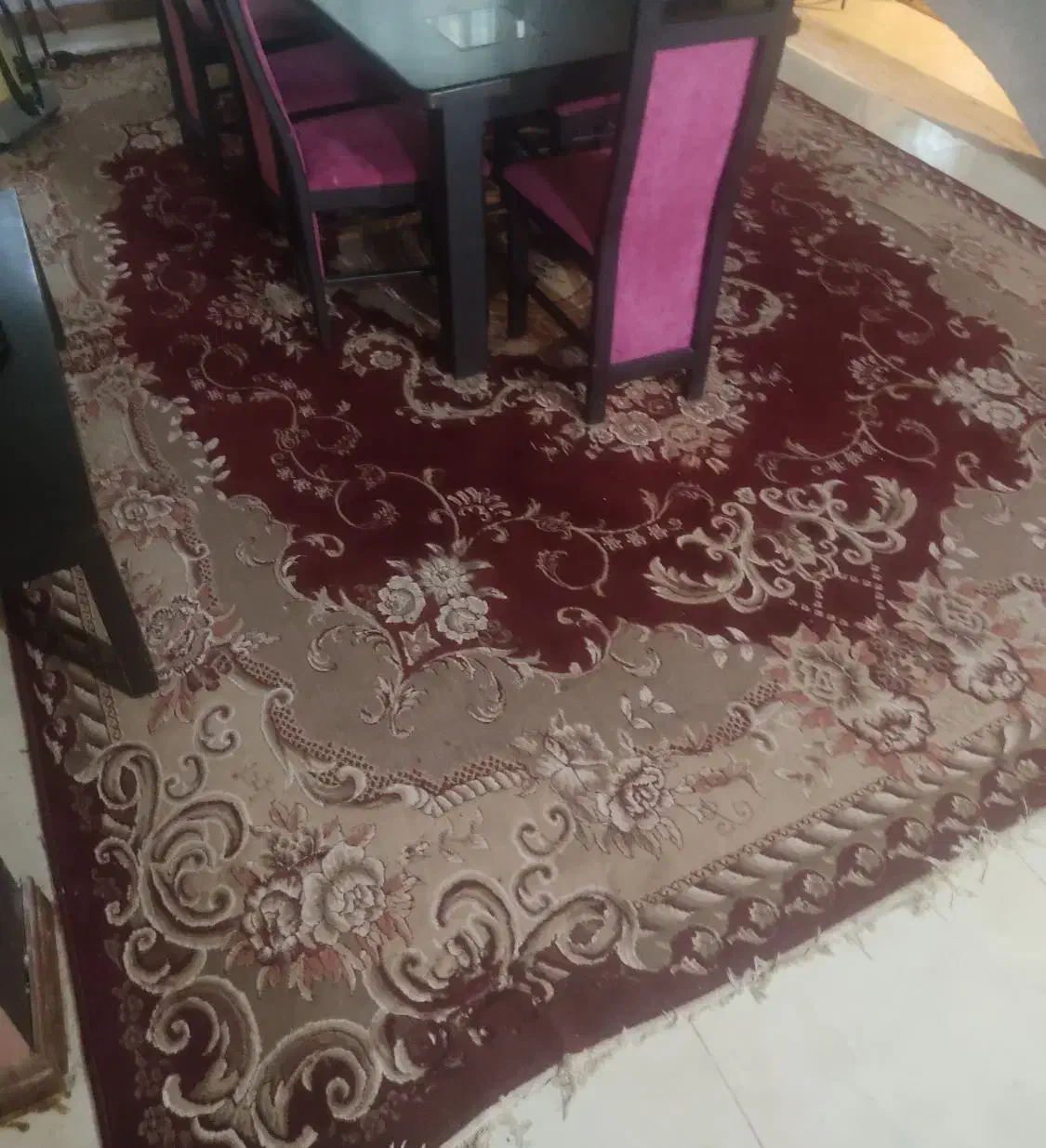 فرش ۱۲ متری ماشینی سالم|فرش|سلمان‌شهر, |دیوار