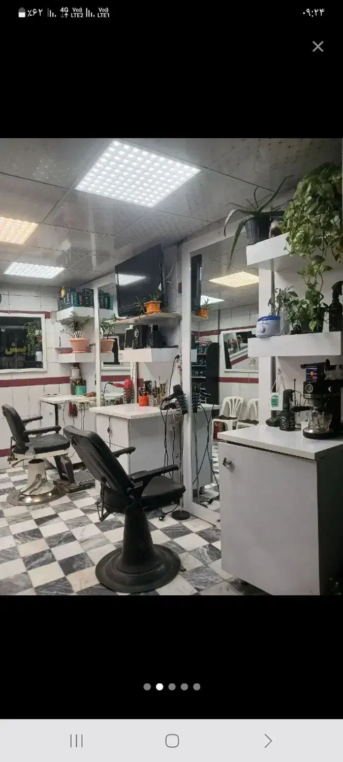 دکور آرایشگاه|آرایشگاه و سالن‌های زیبایی|نهاوند, |دیوار