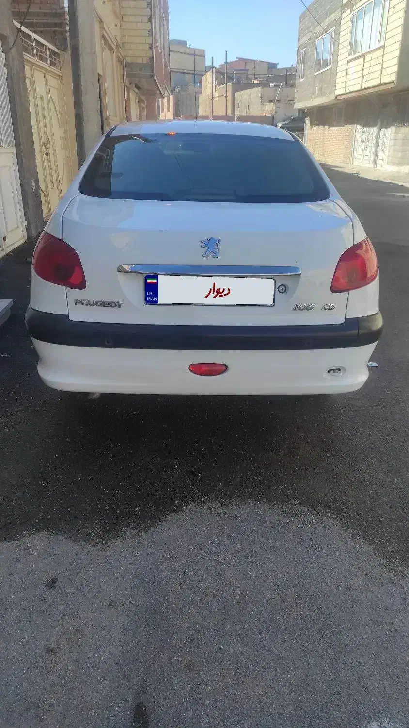 پژو 206sd v8|خودرو سواری و وانت|مشگین شهر, |دیوار