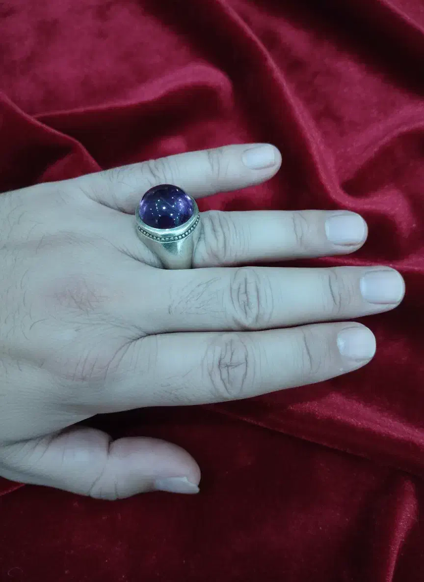 انگشترکلکسیونی لعل آبی|جواهرات|اهواز, زیتون کارمندی|دیوار