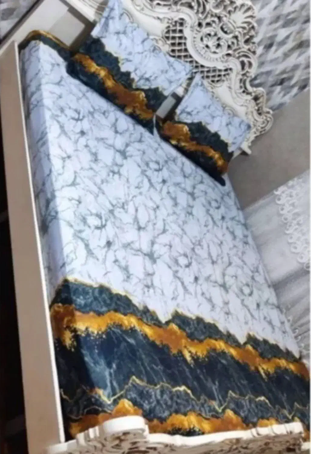 نیم ست روتختی کشدار دونفره|سرویس روتختی|فلاورجان, |دیوار