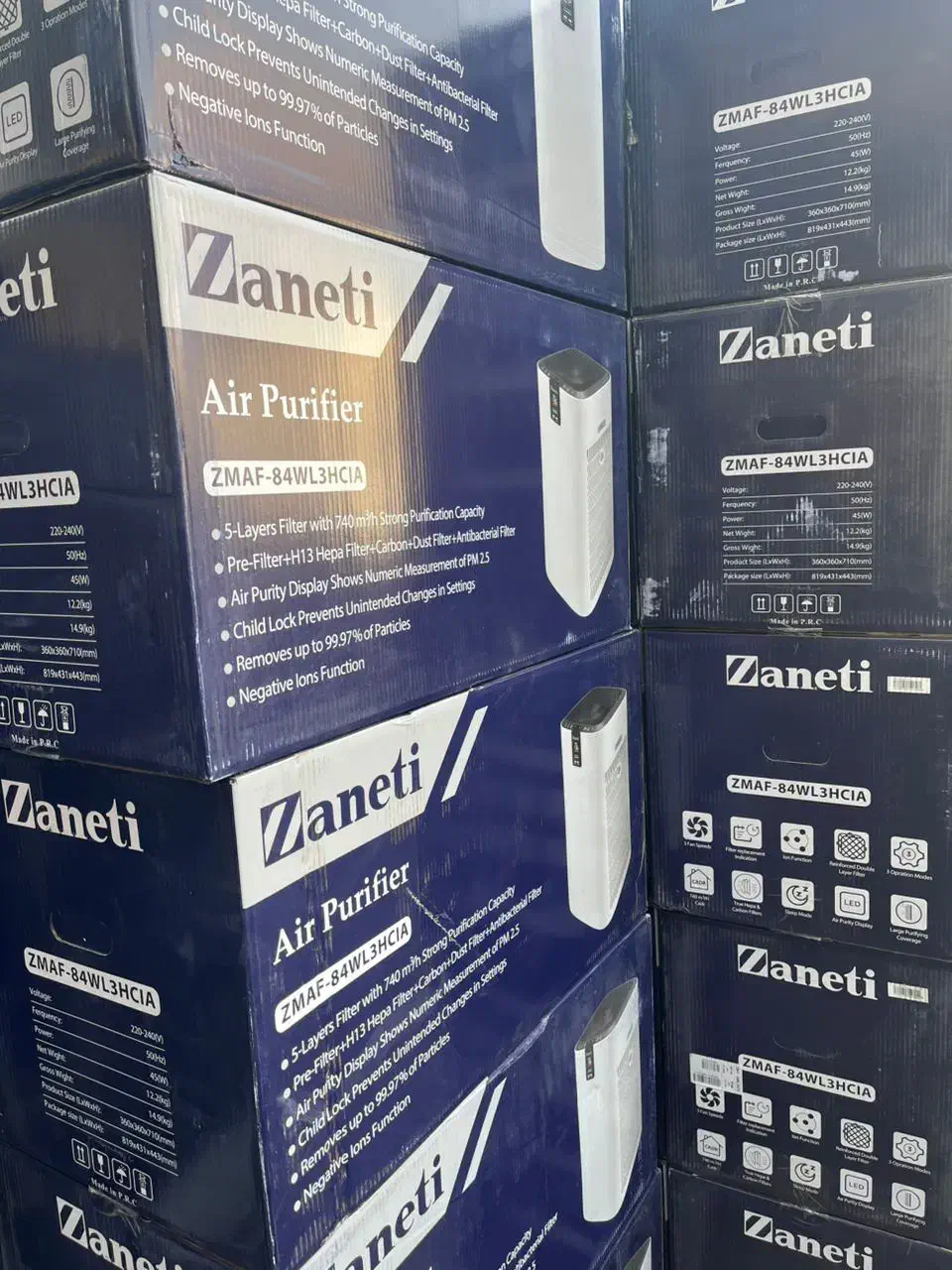 تصفیه هوا هواساز زانتی بازنشتگان و چک از دم قسط|پنکه و تصفیهکنندهٔ هوا|کرج, عظیمیه|دیوار