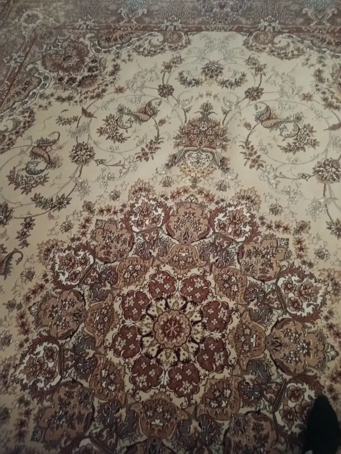 فرش 12منری و6عدد پشتی|فرش|سنندج, |دیوار