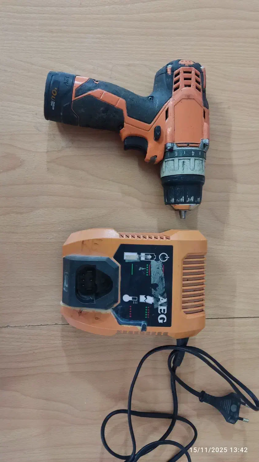 دریل شارژی آ ا گ AEG مدل bs12c2|ابزارآلات|شاهینشهر, خبرنگار|دیوار