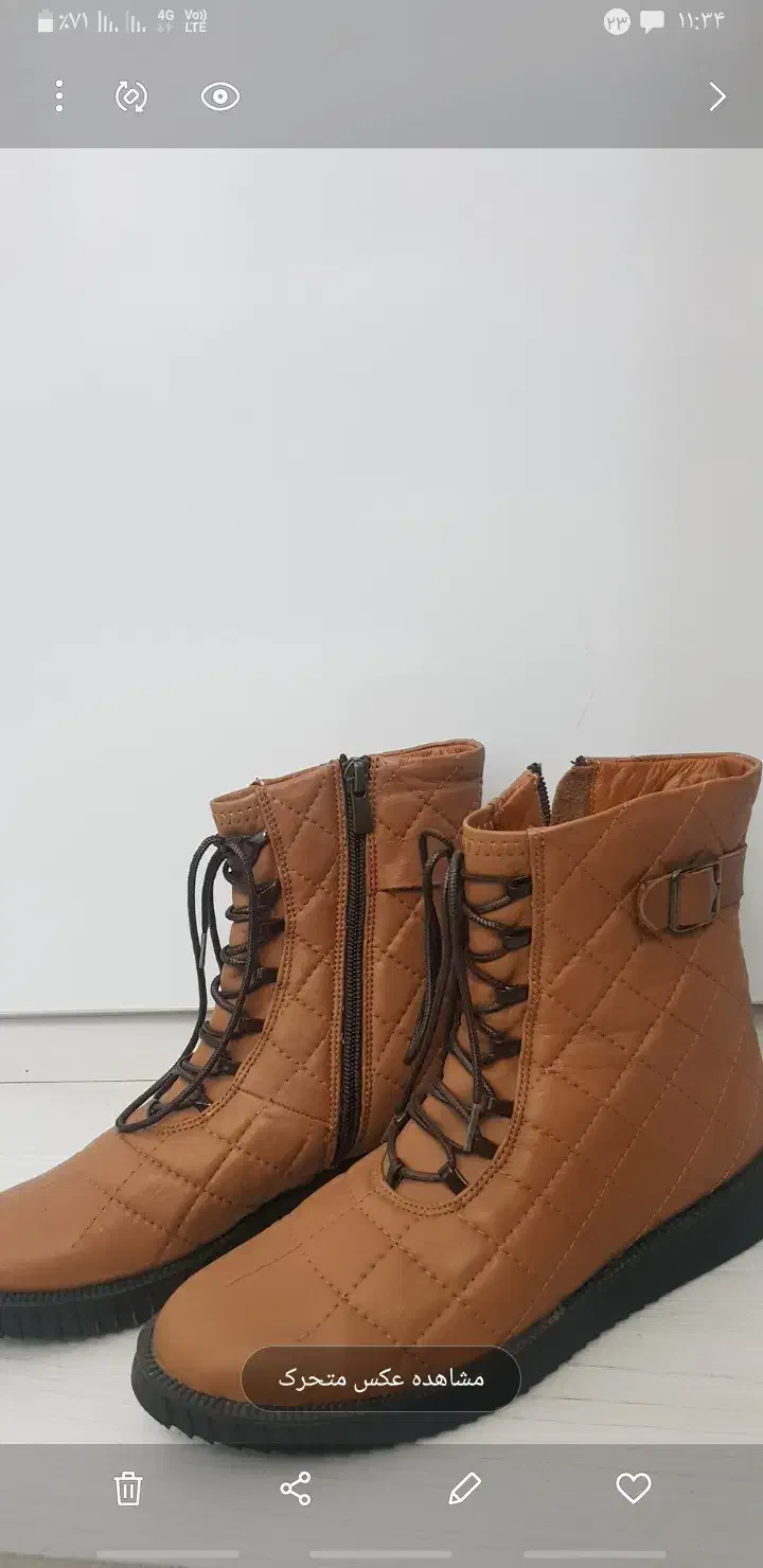 بوت ''چرم نیکلاس|کیف، کفش، کمربند|گرگان, |دیوار