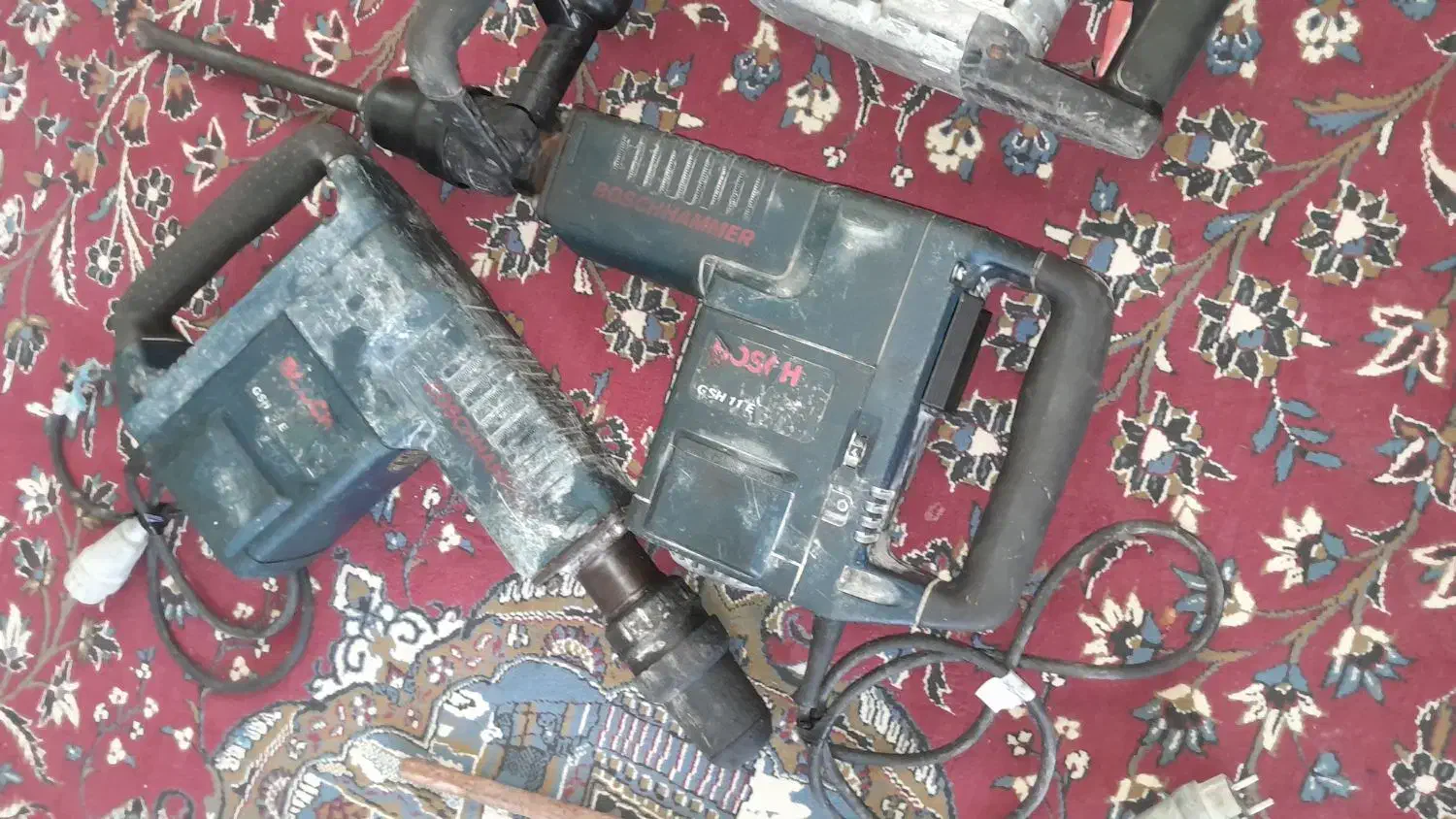 چکش برقی   و ویبراتور|ابزارآلات|بندر دیر, |دیوار