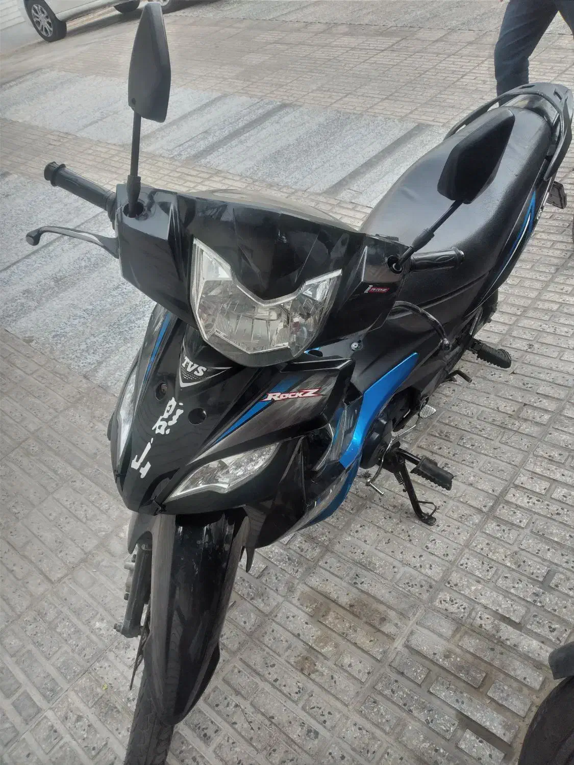 موتور تی وی اس راکز ۹۴ مزایده|موتورسیکلت|تهران, تهران‌نو|دیوار