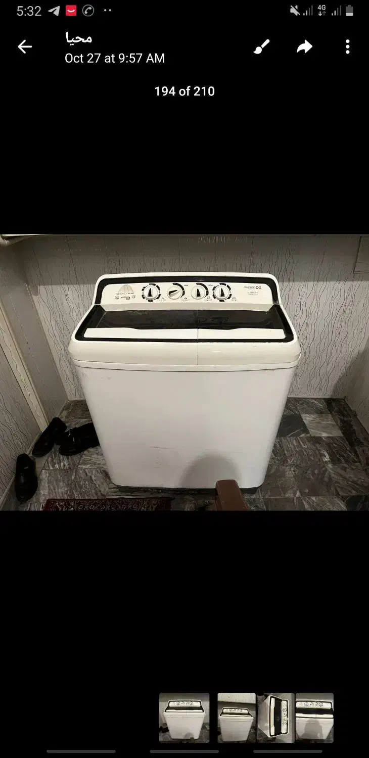 لباسشویی دوقلودوو|ماشین لباسشویی و خشککن لباس|تبریز, |دیوار