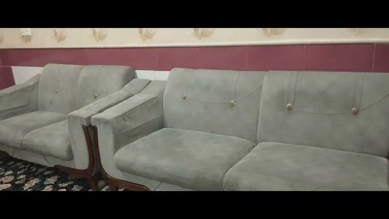 یک دست مبل هفت نفره سالم|مبلمان خانگی و میز عسلی|قم, ولیعصر|دیوار