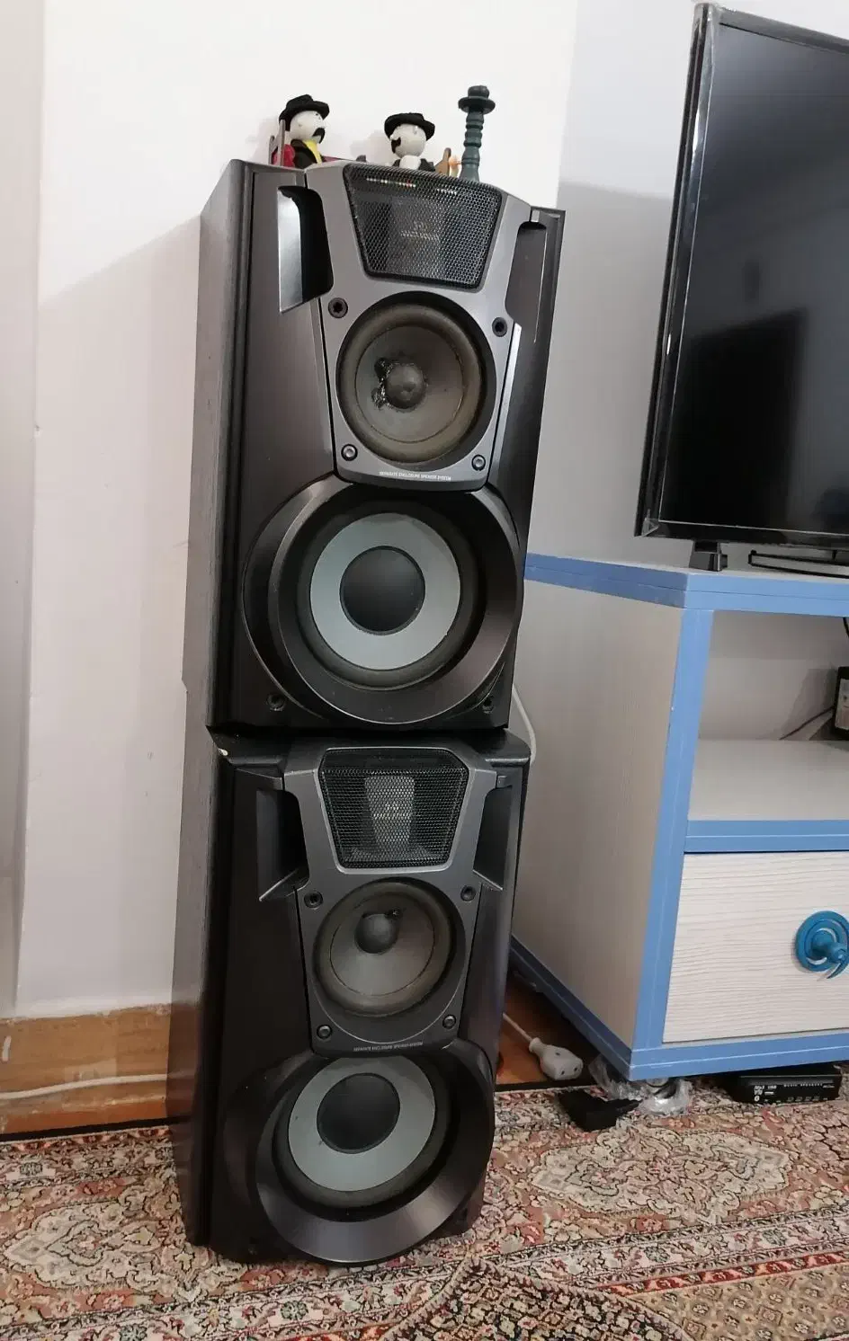 سیستم پاناسونیک طبقاتی بلوتوث دار( کم یاب ژاپن|سیستم صوتی خانگی|تبریز, |دیوار