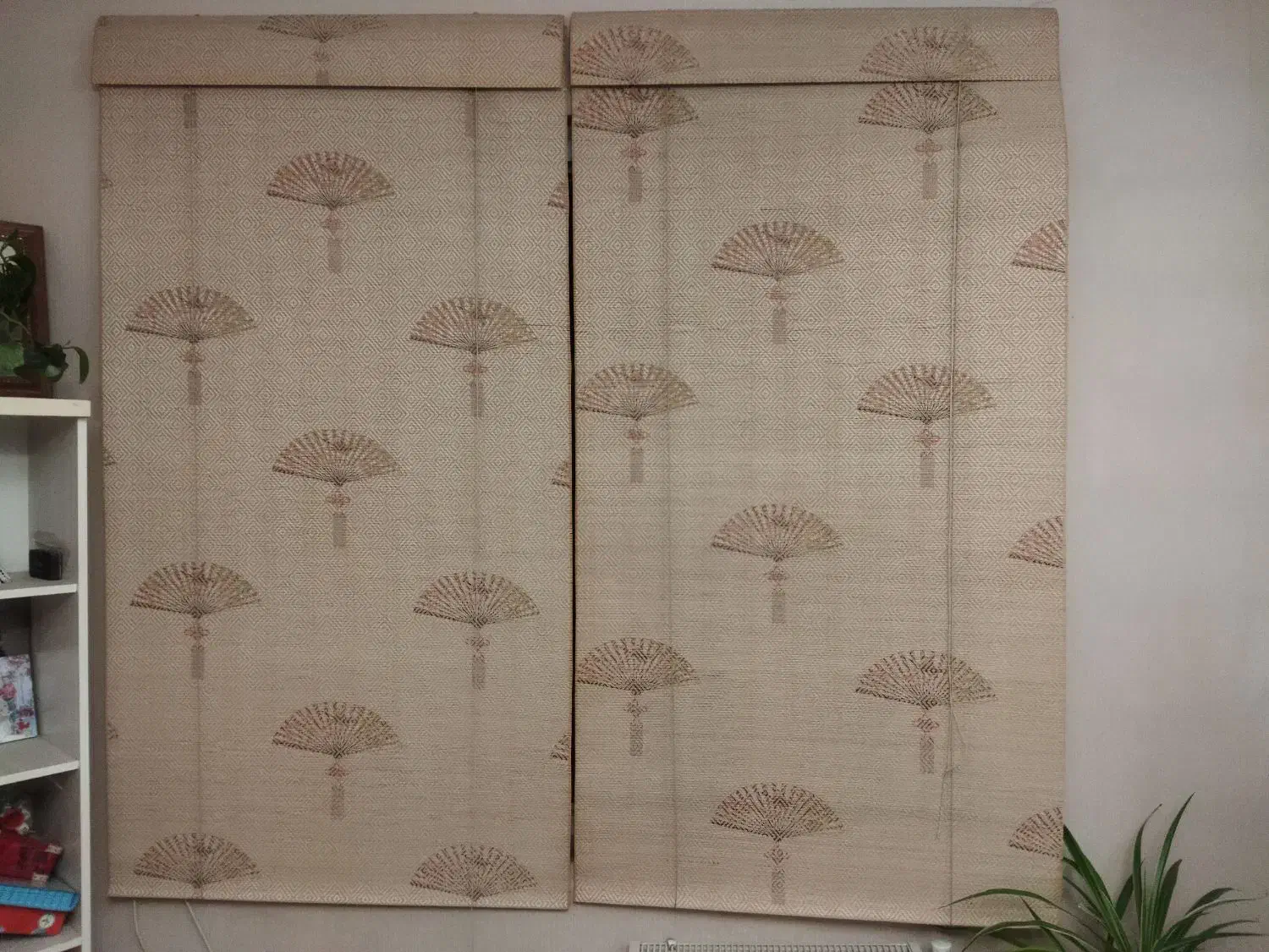 پرده بامبو دو تکه|پرده، رانر، رومیزی|تهران, فلسطین (میدان انقلاب)|دیوار