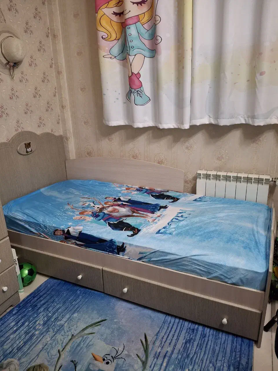 تخت یک نفره ام دی اف|تخت و سرویس خواب|ری, دیلمان|دیوار