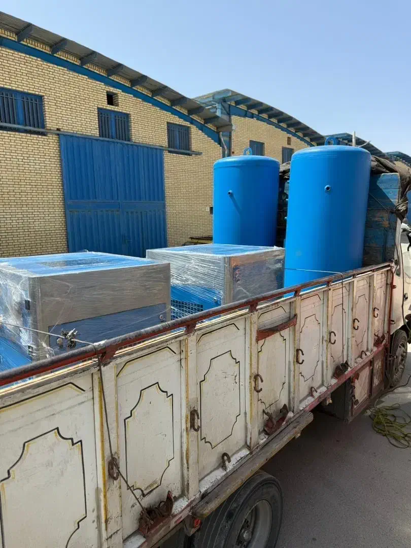 سندبلاست پمپ باد مخزن هوا کمپرسور اسکرو بوستر|ماشین‌آلات صنعتی|مشهد, آیت الله خامنه‌ای|دیوار