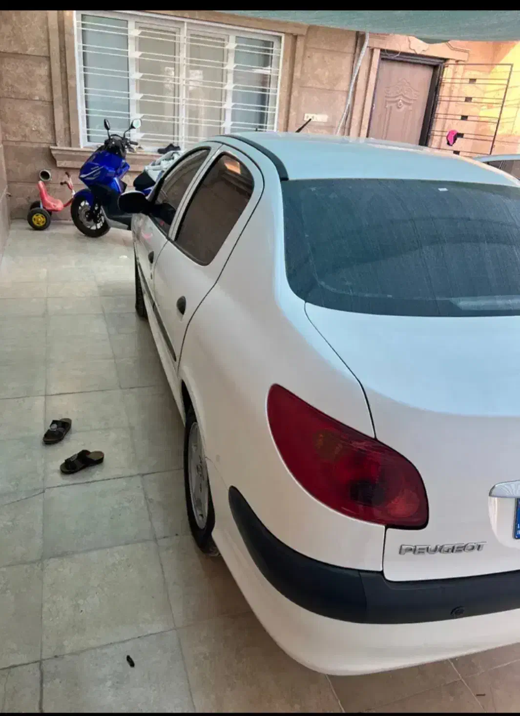 پژو 206 v8 sd مدل96 بدون رنگ|خودرو سواری و وانت|شهرکرد, |دیوار