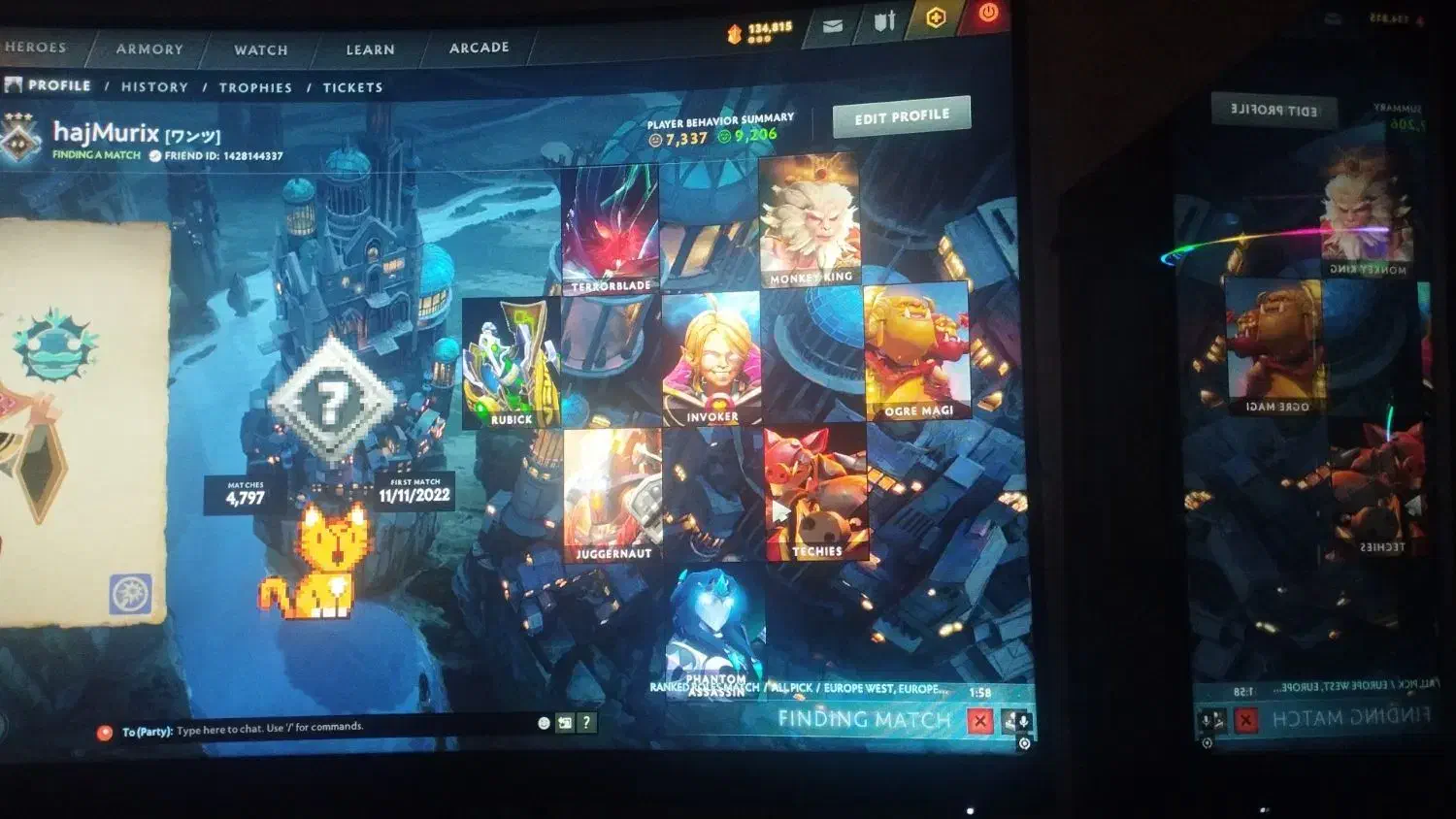 اکانت دوتادو( ۷ تا ارکانا )|کنسول، بازی ویدئویی و آنلاین|مشهد, کوی المهدی|دیوار