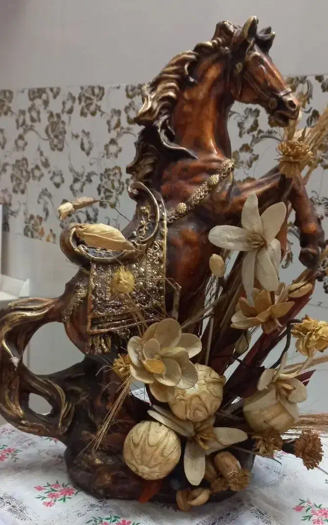 مجسمه فیل ثروت و اسب و عروسک|مجسمه، تندیس، ماکت|خمینیشهر, |دیوار