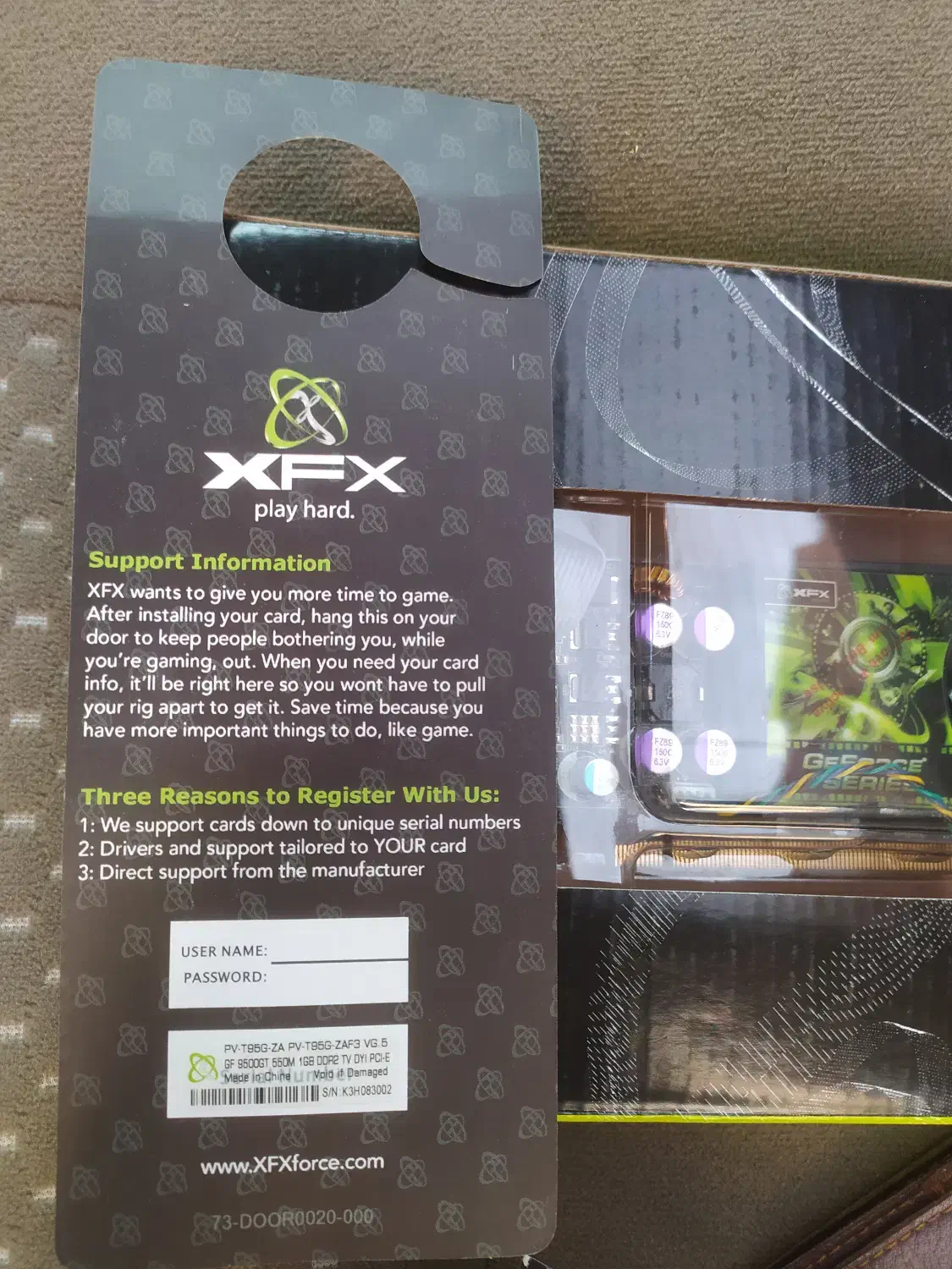 کارت گرافیک XFX 9500 GT 1G DDR2|قطعات و لوازم جانبی رایانه|محمدیه-قزوین, |دیوار