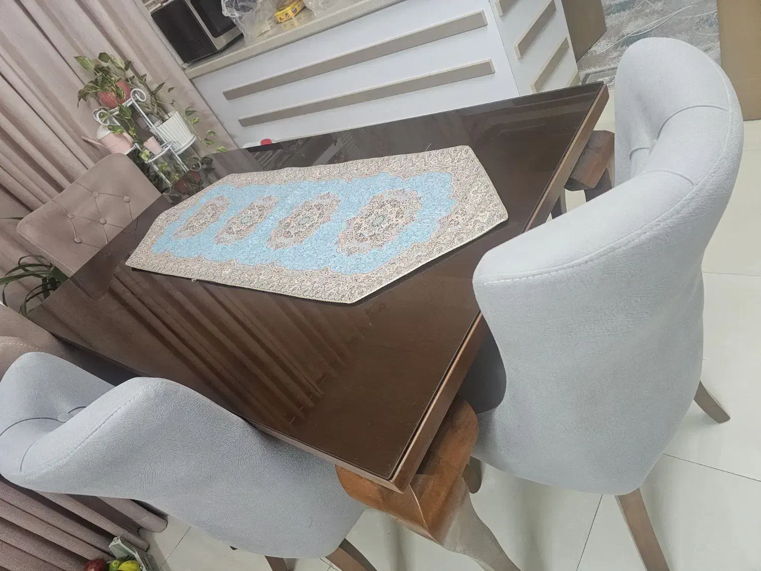 میز ناهارخوری شش (۶) نفره|میز و صندلی غذاخوری|تهران, مجیدیه|دیوار