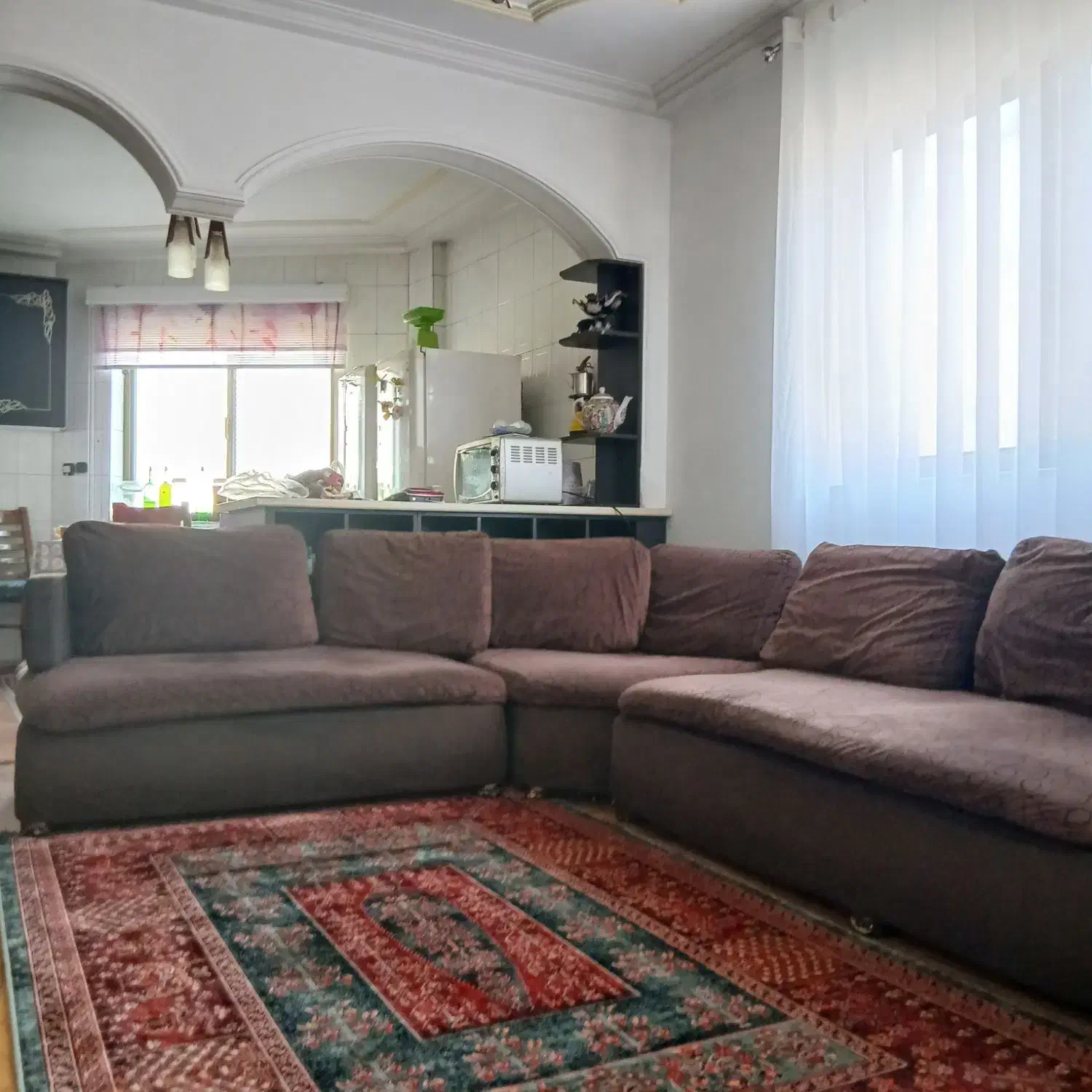 فروش مبل راحتی ۶ نفره|مبلمان خانگی و میز عسلی|لنگرود, |دیوار