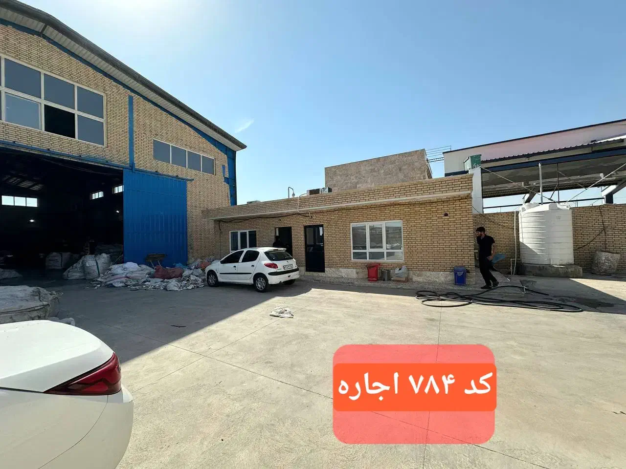 1100مترسوله برق ۳۰۰ امپر جرثقیل ۱۶تن بدون قطعی برق|اجارهٔ دفتر صنعتی، کشاورزی، تجاری|رباطکریم, رباطکریم|دیوار