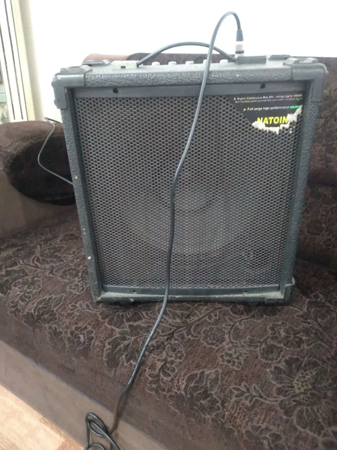 یک عدد میکروفن با اکو  .ابعادش ۵۰در ۶۰ میباشد|صوتی و تصویری|اردبیل, |دیوار