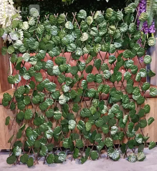 فنس برگی آکاردئونی چوبی و پلاستیکی تک رو و دو رو|گل مصنوعی|تهران, بهارستان|دیوار