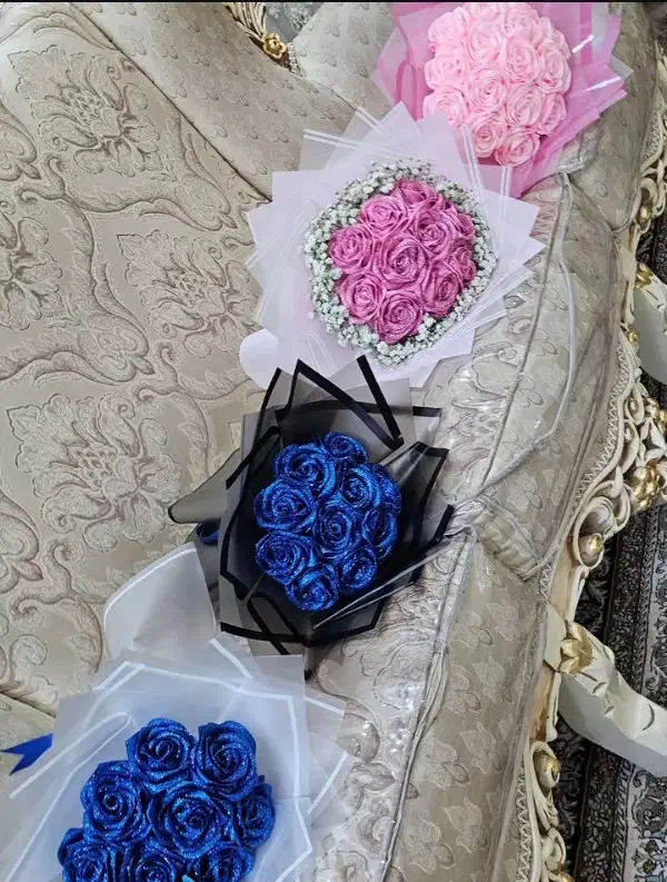 دسته گل روبانی|گل مصنوعی|مشهد, کوی دروی|دیوار