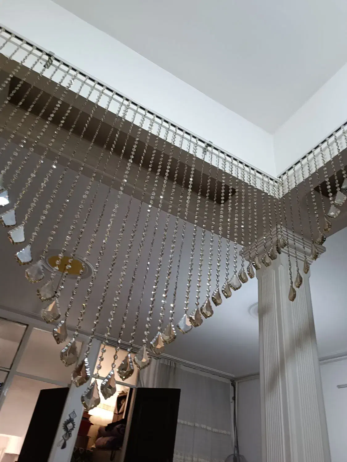 پرده|پرده، رانر، رومیزی|قم, شهرک فاطمیه|دیوار