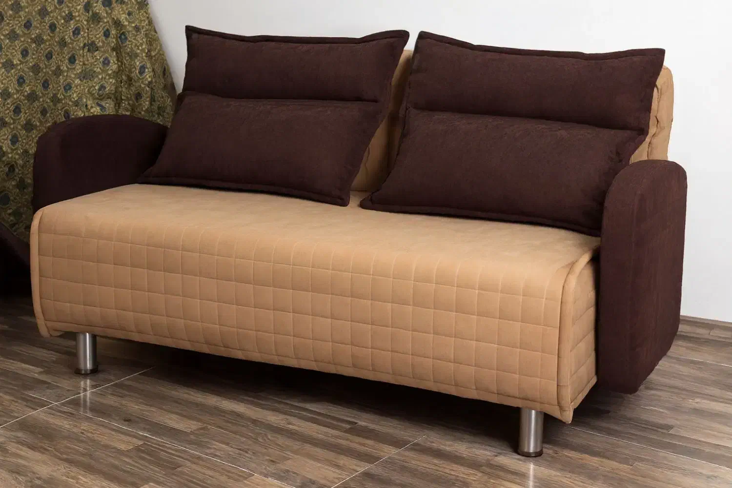 مبل تختخواب شو  دو نفره|تخت و سرویس خواب|قائم‌شهر, |دیوار