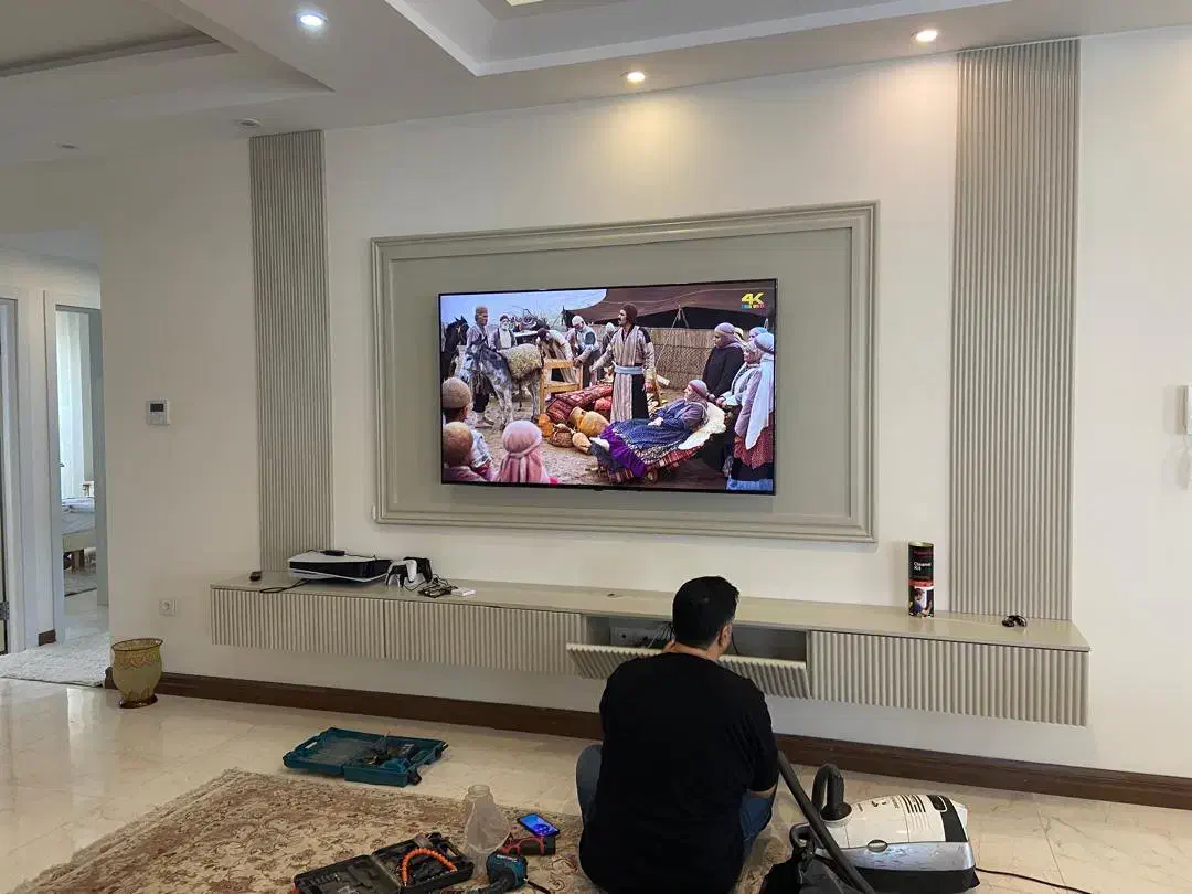 ساخت نصب تی وی بال کلاسیک و مدرن.نصب ساخت کابینت|خدمات پیشه و مهارت|کرج, جهان‌شهر|دیوار