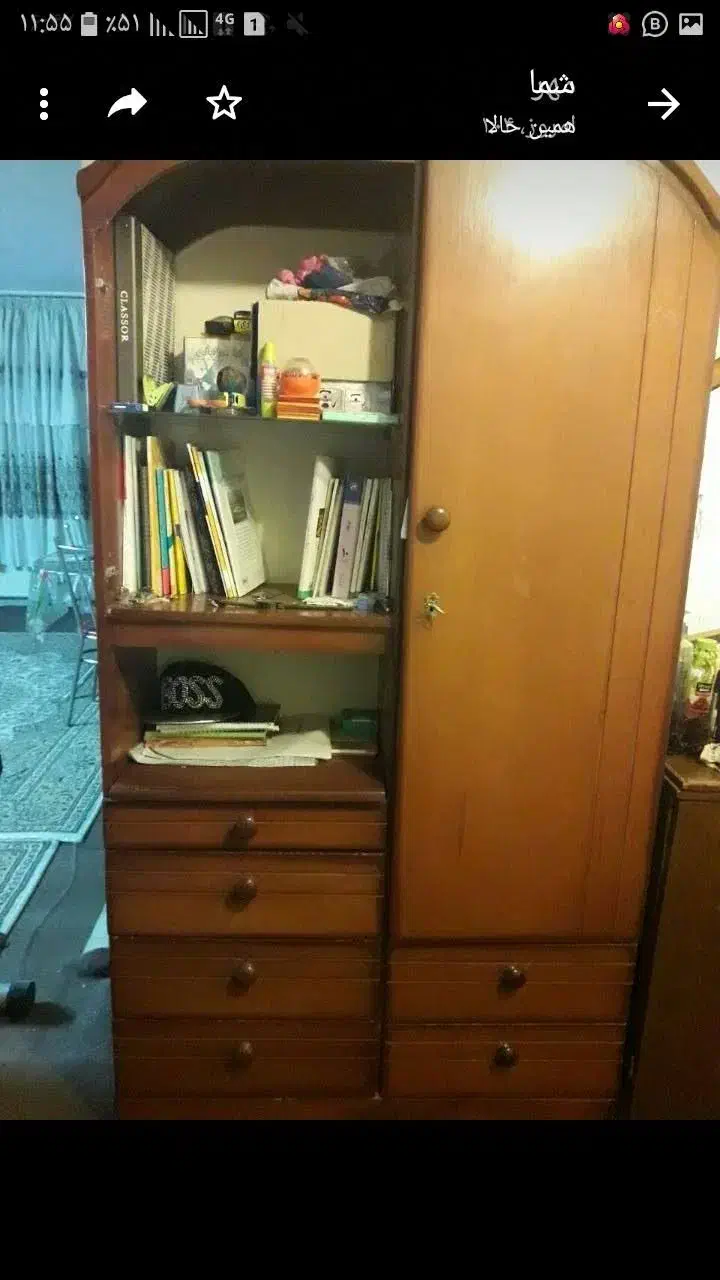 جاکتابی وجالباسی ودراور مناسب افراد مجرد ونوجوانان|جاکفشی، کمد، دراور|تهران, ائمه اطهار|دیوار