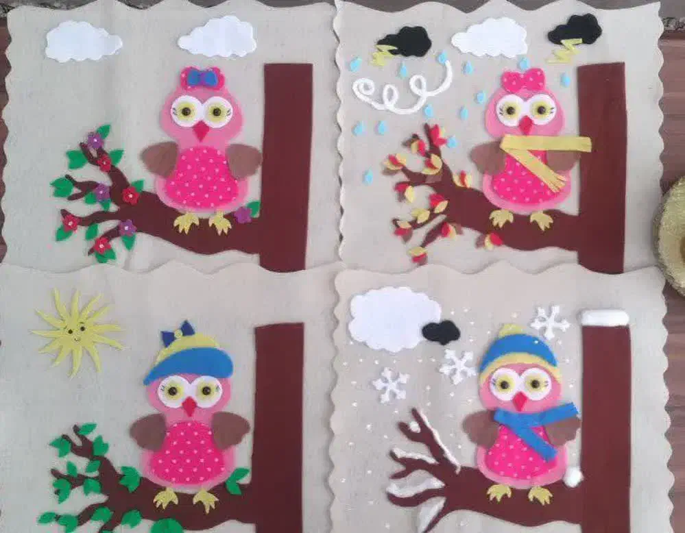 چهارفصل های جذاب|صنایع دستی و سایر لوازم تزئینی|زابل, |دیوار