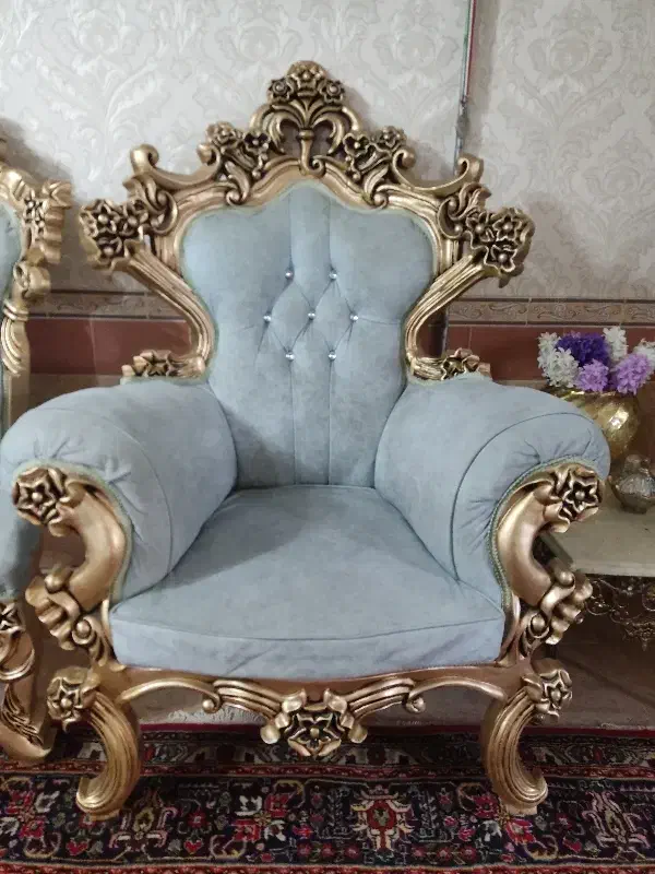 مبل سلطنتی ۱۱ نفره|مبلمان خانگی و میز عسلی|مرند, |دیوار