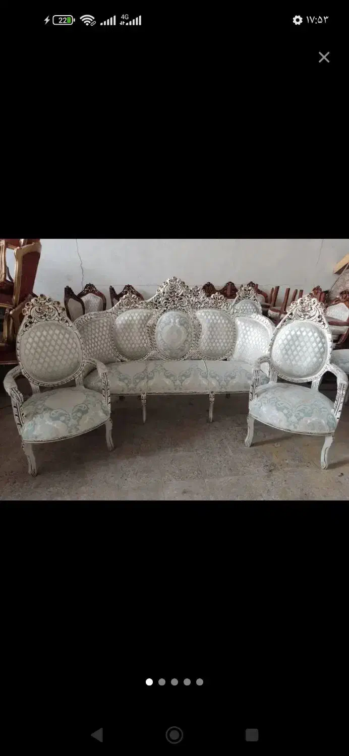 مبل نیو ایتالیایی به دلیل تغییر شغل نصف قیمت|مبلمان خانگی و میز عسلی|لنگرود, |دیوار