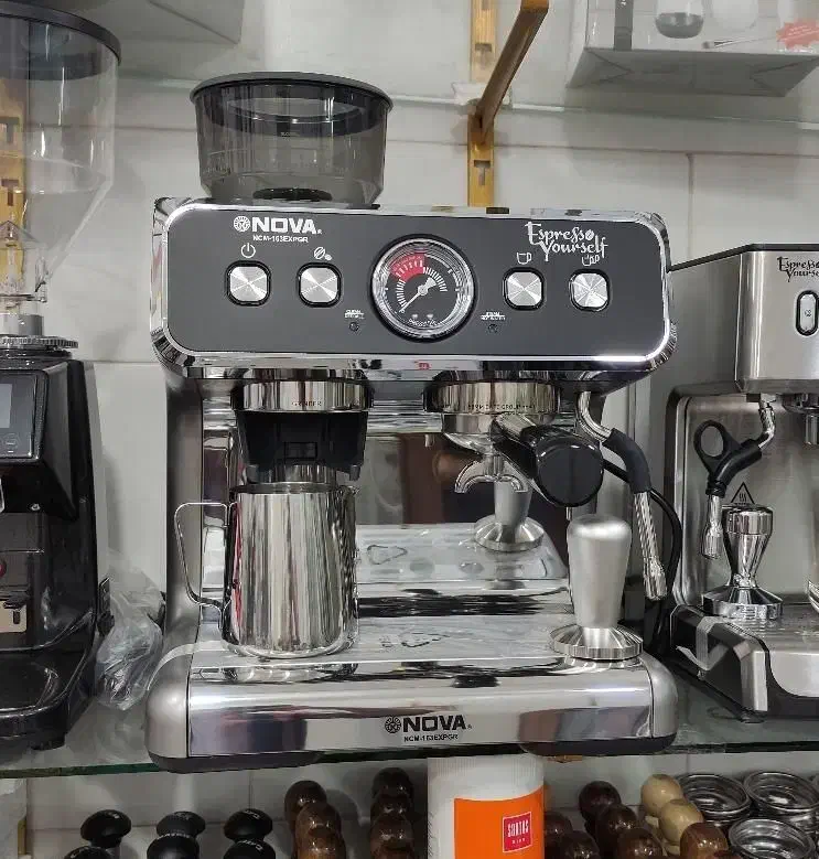 اسپرسو ساز نیمه صنعتی نوا 163 آسیاب دار|سماور، چای‌ساز، قهوه‌ساز|اهواز, طالقانی|دیوار