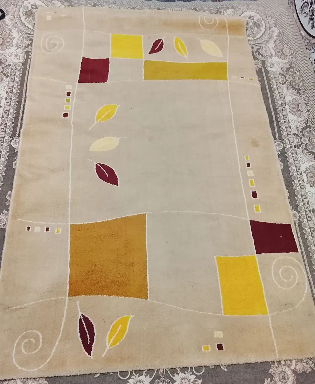 گلیم فرش پرز دار|گلیم، جاجیم، گبه|کرمانشاه, |دیوار